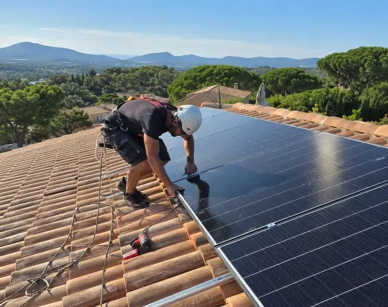 Installateur panneaux solaires Manzac-sur-Vern — pose photovoltaïque sur toiture